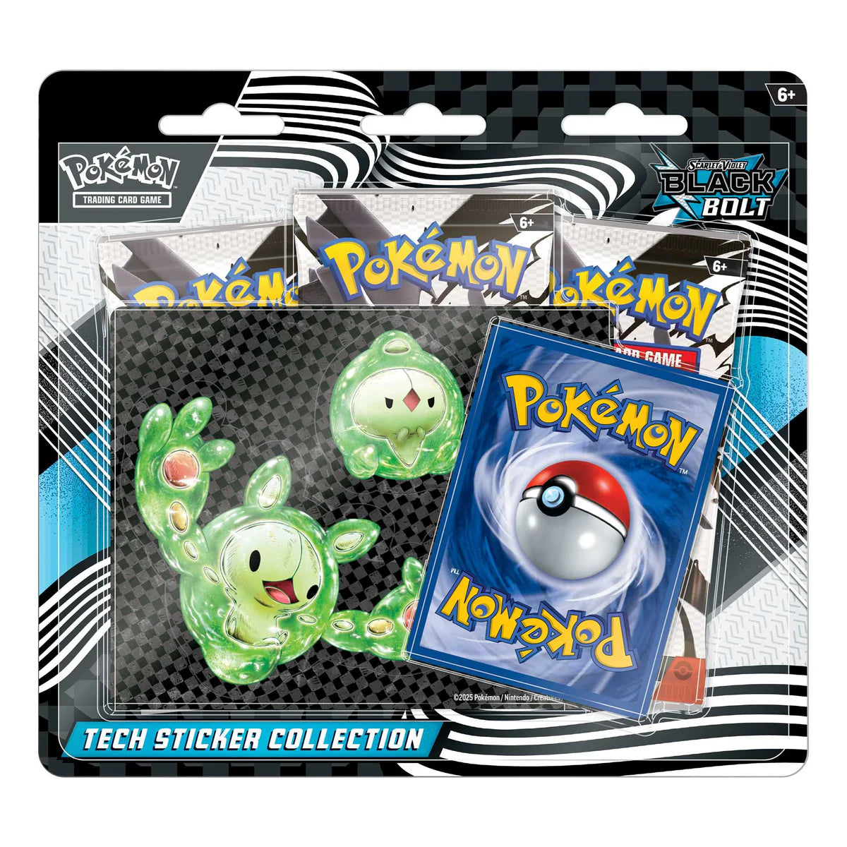 Pokémon Black Bolt & White Flare: Tech Sticker collection (Reuniclus)