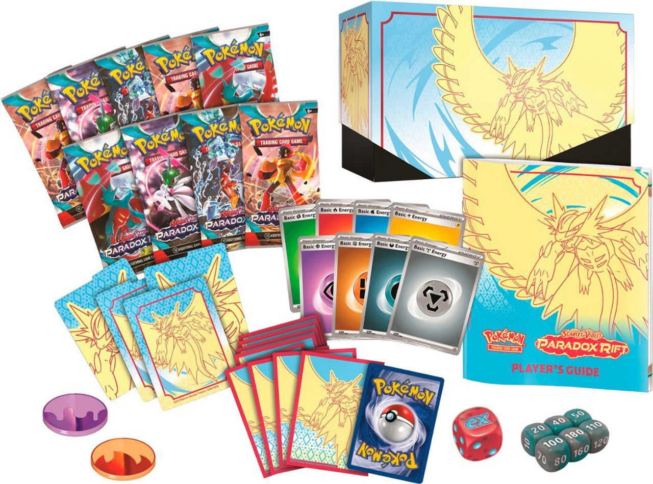 Scarlet and Violet Paradox Rift Elite Trainer Box Roaring Moon