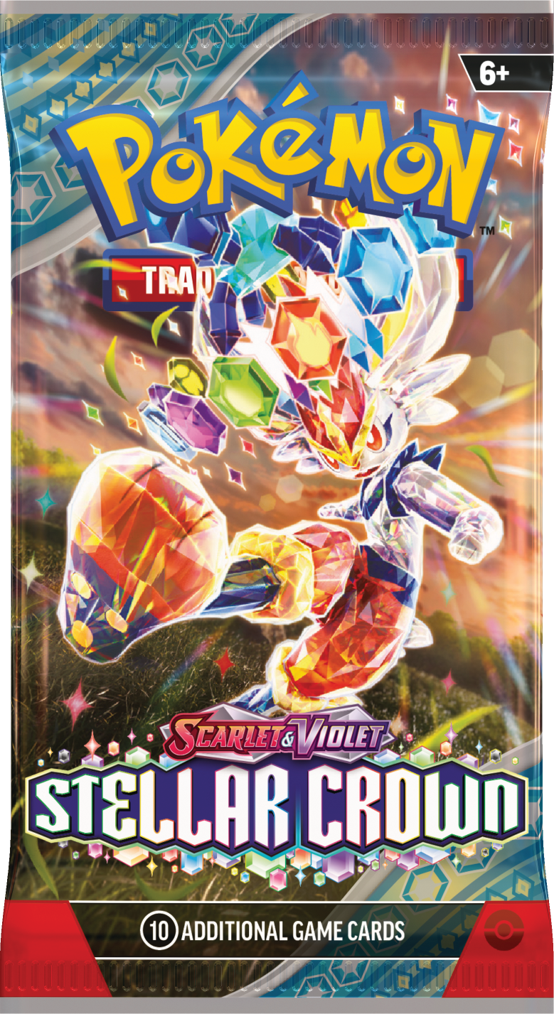 Pokémon Scarlet & Violet: Stellar Crown Single Boosters Packs
