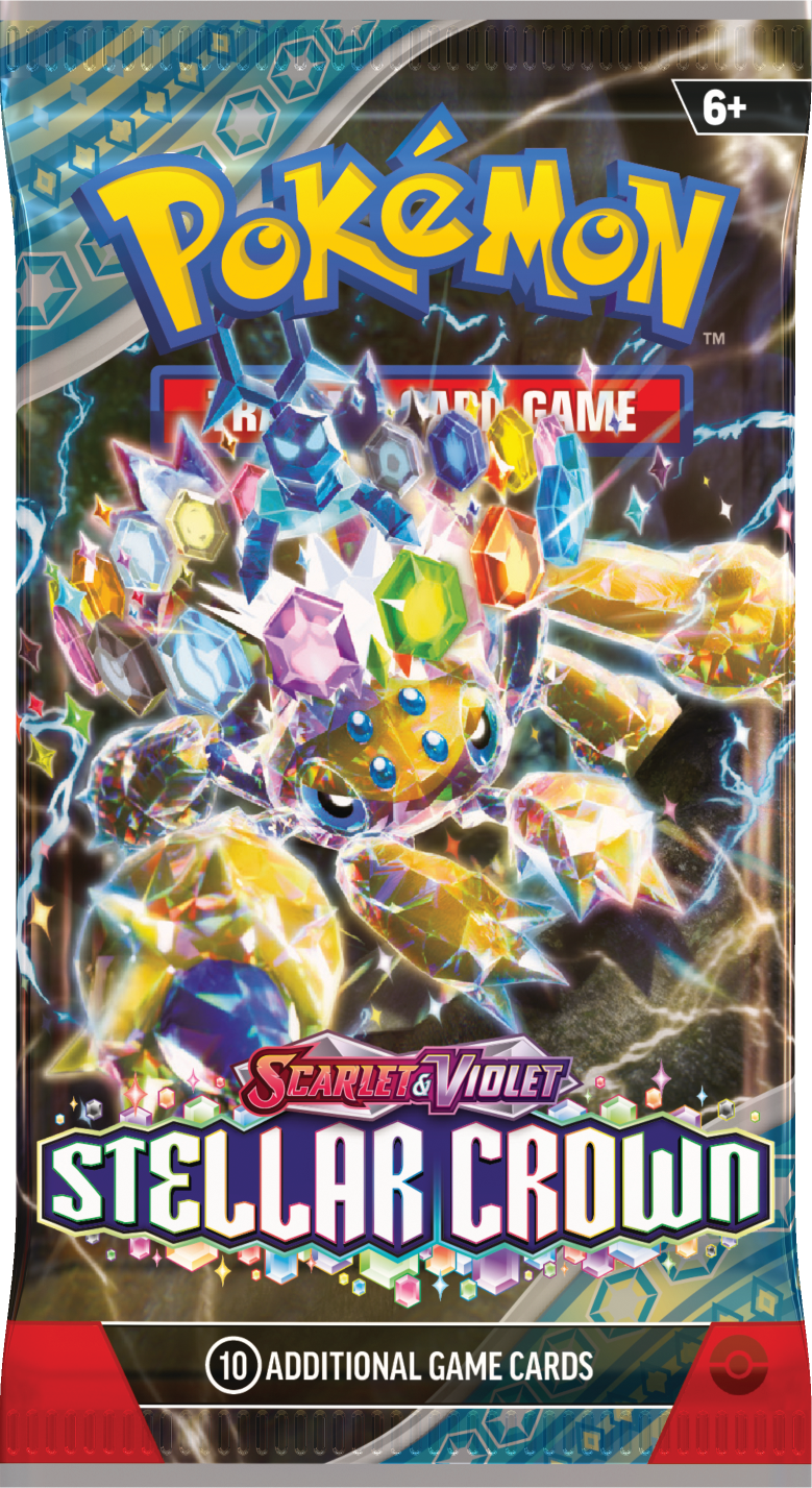 Pokémon Scarlet & Violet: Stellar Crown Single Boosters Packs