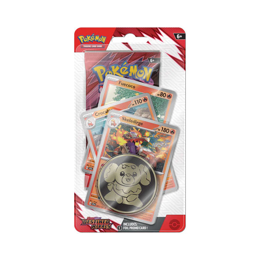 Pokémon Scarlet & Violet: Destined Rivals Premium Checklane (Skeledirge Promo)