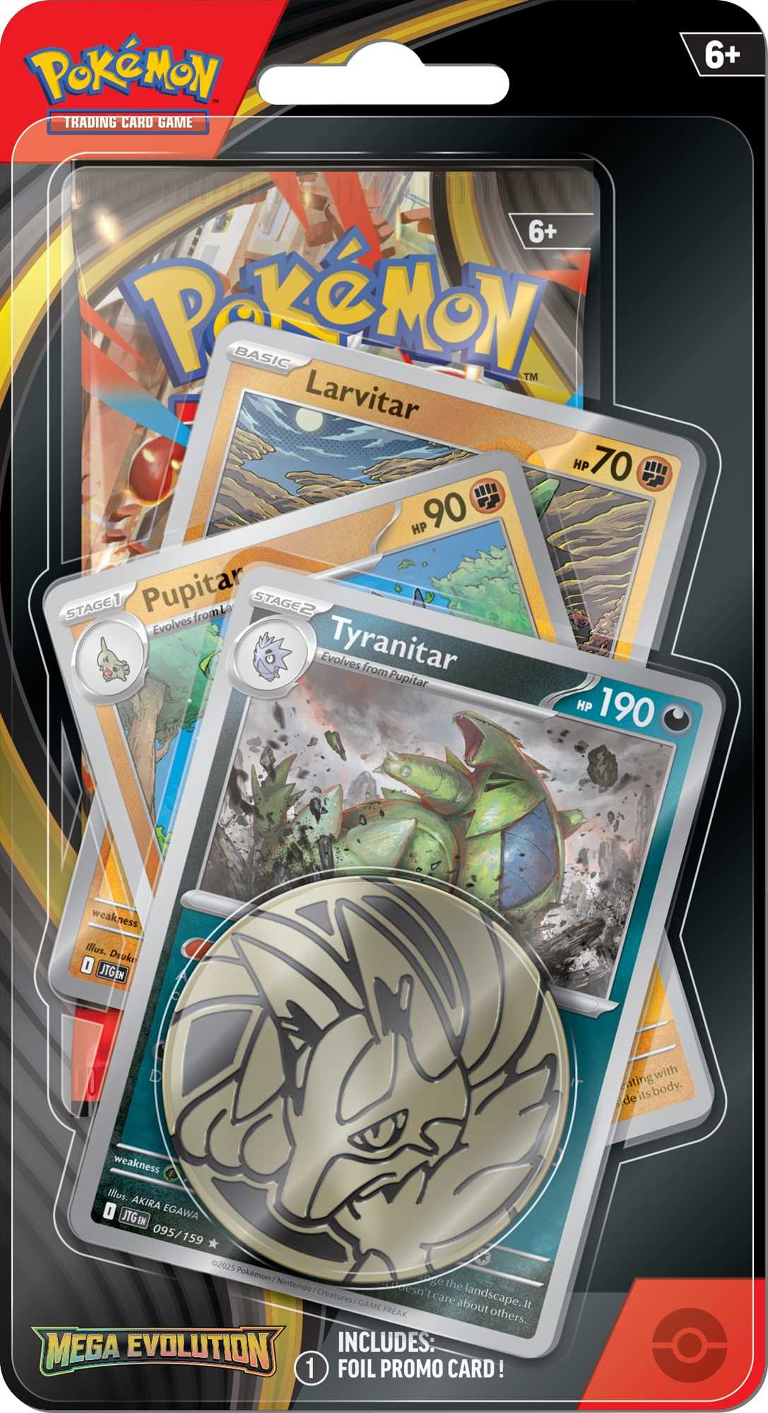 Pokmon TCG: Mega Evolution - Premium Checklane (Tyranitar) SeriousTCG Pokmon TCG: Mega Evolution - Premium Checklane (Tyranitar) SeriousTCG