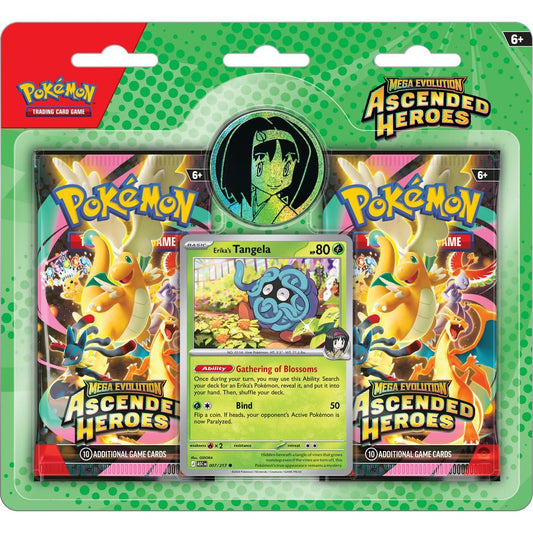 Pokémon TCG: Mega Evolution-Ascended Heroes Collection (Erika Tangela Promo)