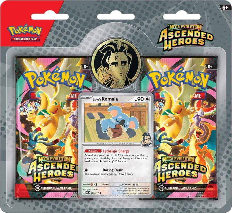 Pokémon TCG: Mega Evolution—Ascended Heroes Collection (Larry's Komala Promo)
