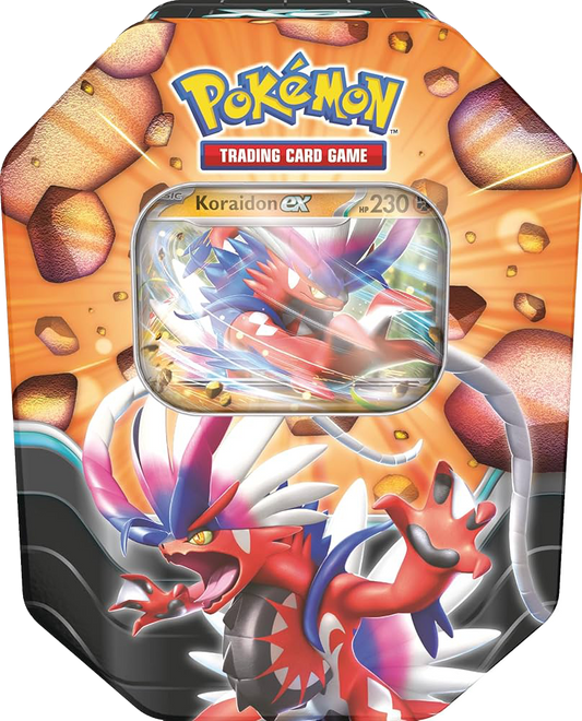 Pokemon TCG: Slashing Legends Koraidon ex tin