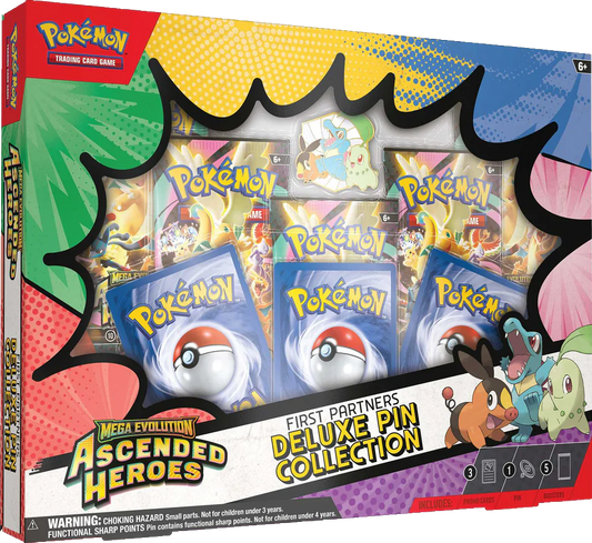 Pokémon trading card game box with colorful design and Pokémon characters.