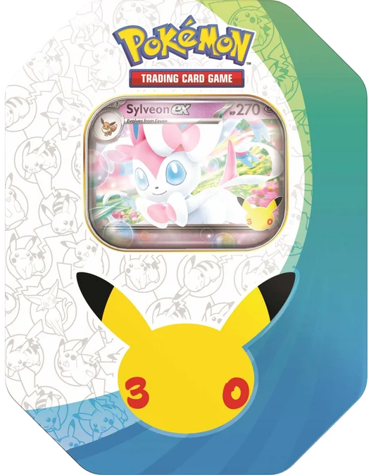 Pokémon TCG: ex Tin - Sylveon - 30th Celebration