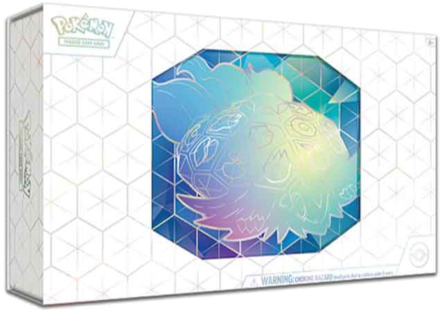 Pokemon product packaging with a colorful design on a white background