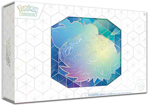 Pokemon product packaging with a colorful design on a white background