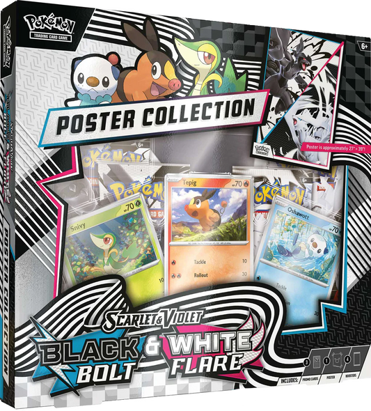 Pokémon: Black Bolt & White Flare Victini Illustration Collection