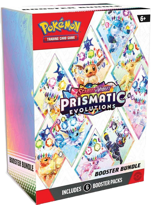 Pokémon TCG: Scarlet & Violet 8.5 - Prismatic Evolutions - Booster Bundle