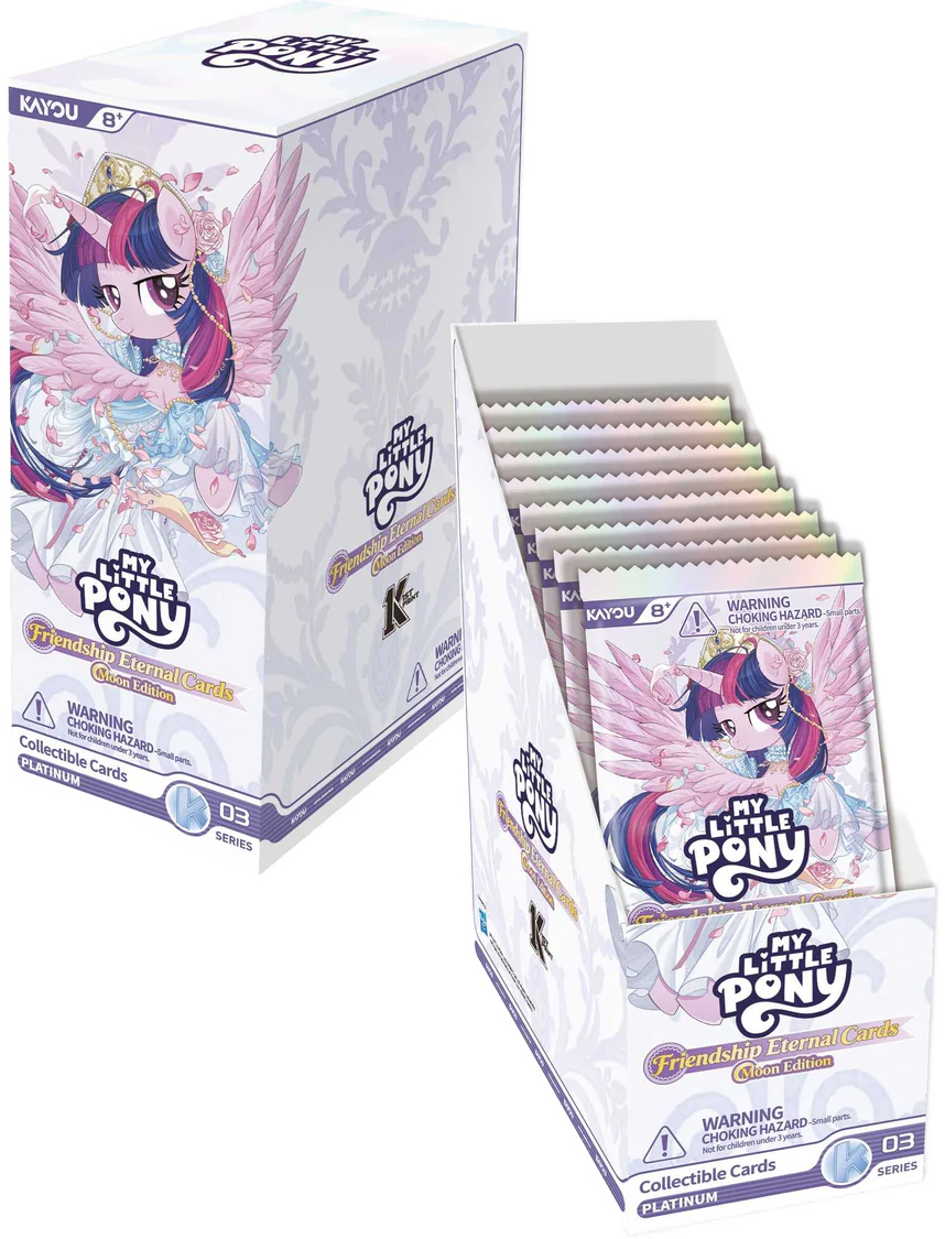 My Little Pony-Friendship Eternal Cards-Moon Edition - Booster Box (12 Packs)
