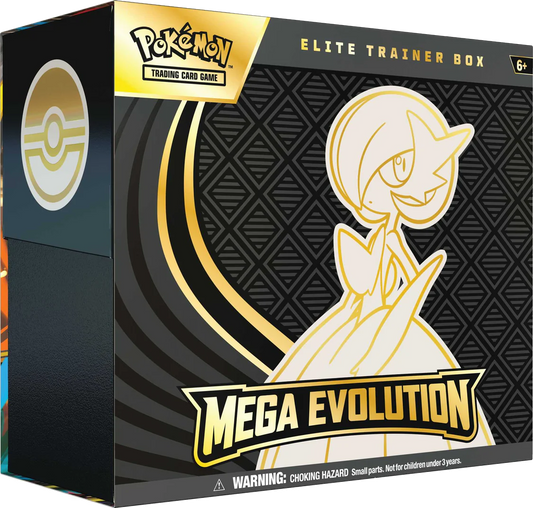Pokémon Trading Card Game Elite Trainer Box Mega Evolution packaging