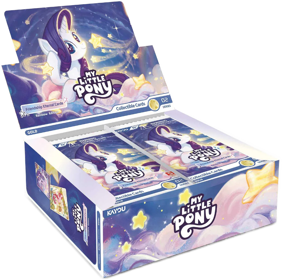 My Little Pony-Friendship Eternal Cards-Rainbow Edition Foil (20 Packs Per Box)