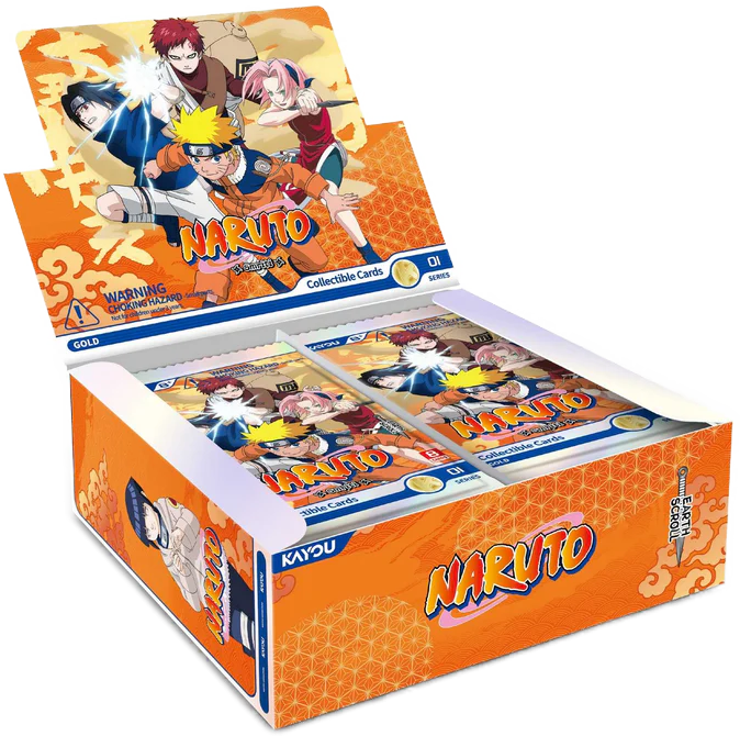 NARUTO-Smriti Collectible Cards-Earth Scroll Foil-001B