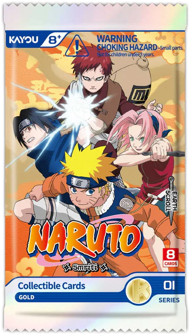 NARUTO-Smriti Collectible Cards-Earth Scroll Foil-001B