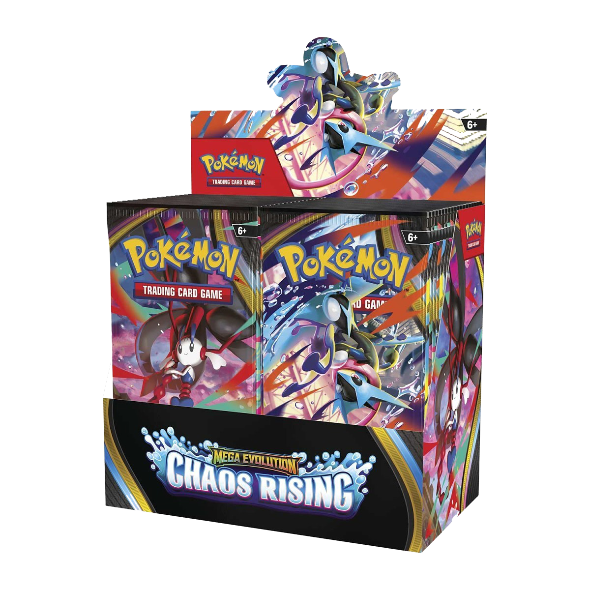 Pokémon TCG: Mega Evolution-Chaos Rising Booster Display Box (36 Packs)