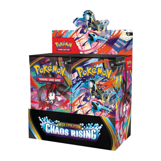 Pokémon TCG: Mega Evolution-Chaos Rising Booster Display Box (36 Packs)