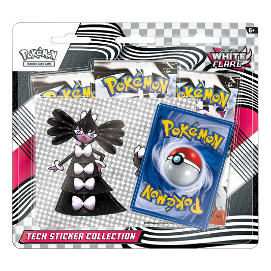 Pokémon Black Bolt & White Flare: Tech Sticker Collection (Gothitelle)
