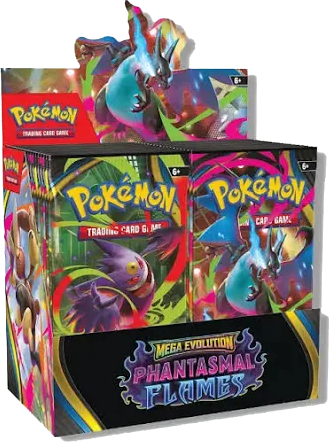 Pokémon TCG: Mega Evolution Phantasmal Flames - Booster Box