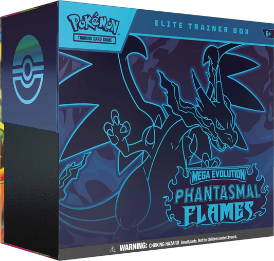 Pokémon TCG: Mega Evolution Phantasmal Flames - Elite Trainer Box