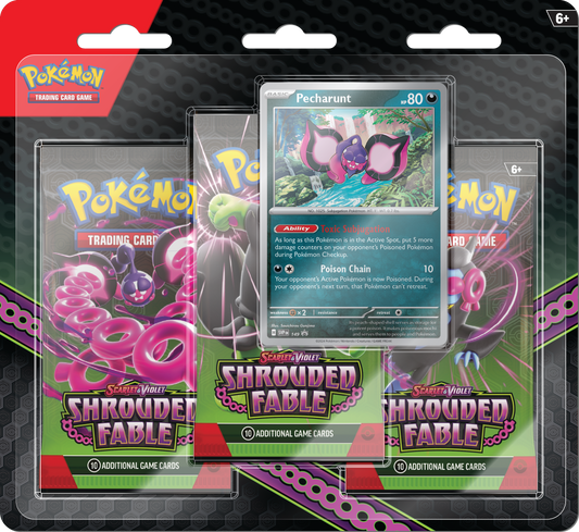 Pokémon Shrouded Fable: 3 Pack Blister