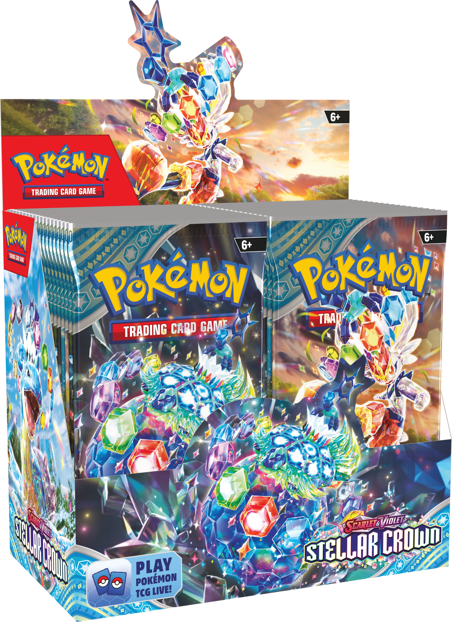 Pokémon Scarlet & Violet: Stellar Crown Booster Box