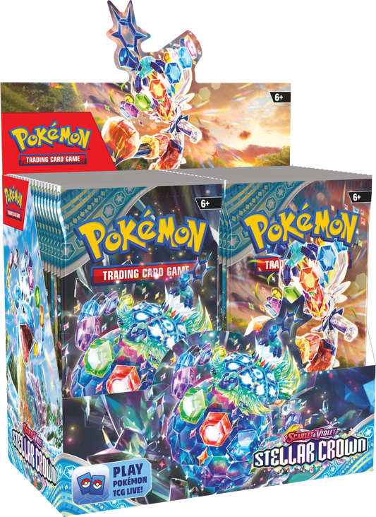 Pokémon Scarlet & Violet: Stellar Crown Booster Box