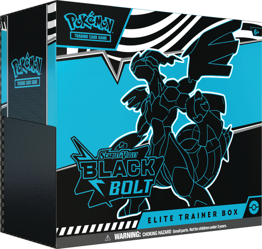 Pokemon Scarlet & Violet: Black Bolt Elite Trainer Box