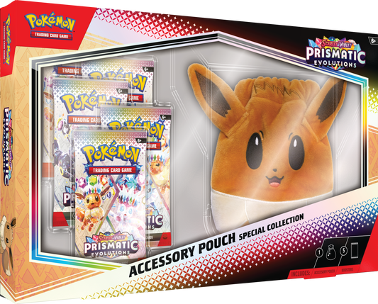 Pokemon Scarlet & Violet: Pristmatic Evolution Eevee Accessory Pouch