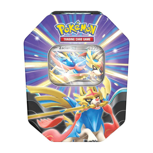 Pokemon TCG: Slashing Legends Zacian Ex tin