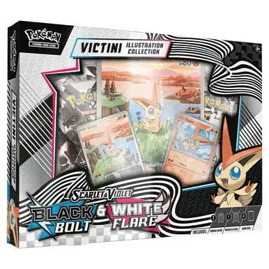Pokémon: Black Bolt & White Flare Victini Illustration Collection