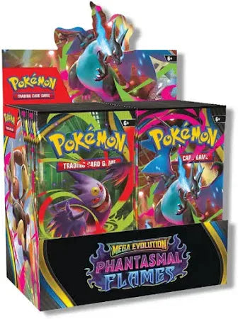 Pokémon TCG: Mega Evolution Phantasmal Flames - Booster Box